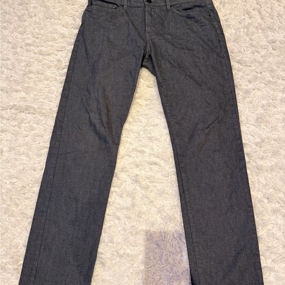 J Brand Men's Dark Gray Straight Jeans